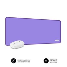 SUBBLIM Harmony Pack Mousepad XL + Wireless Mouse Purple