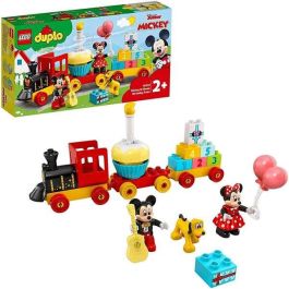 Lego Duplo Juego de Construcción Tren de Cumpleaños Mickey y Minnie (22 Piezas)