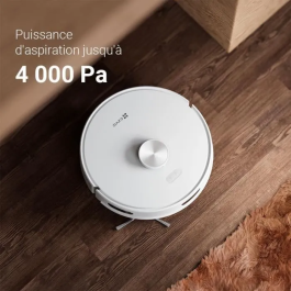 Ezviz EZV1701394370084 Robot Aspirador 4000 Pa Navegación LIDAR Evita Obstáculos Detección Alfombras