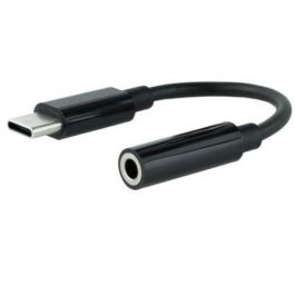 Adaptador USB-C a Jack 3.5 mm NANOCABLE 10.24.1205 11 cm Negro Precio: 4.68999993. SKU: B1G8MFHZQD