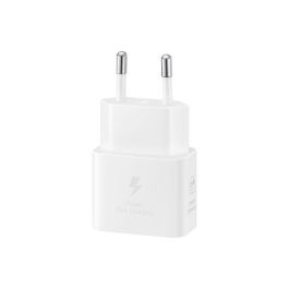 Samsung Cargador de Pared Power 25W USB-C Blanco + Cable USB-C a USB-C Blanco EP-T2510XWEGEU