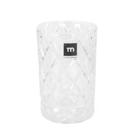 La Mediterranea Vaso Auriss Viso 500 ml de La Mediterranea Vidrio, 8.5 x 13 cm, para Bebidas Frías y Calientes (16 Unidades)