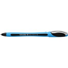 Bolígrafo Schneider Slider Memo XB Azul Negro Caucho (10 Unidades)
