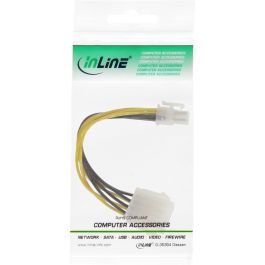 Intos Adaptador de Corriente Inline 8-pol. Bu. -> 4-pol. St. 26633A