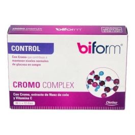 Biform Control Cromo, 36 cápsulas, ayuda a mantener niveles normales de glucosa en sangre y quemar grasas, Vitamina C Precio: 24.8900003. SKU: B1BETN2FVR