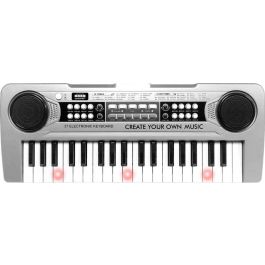 Reig Órgano Electrónico 37 Teclas con Micrófono, USB, Cable de Audio, Luces y Sonidos, Pilas LR6, 62,5x17x2,5 cm, para Niños 3+ años Precio: 32.49999984. SKU: S2425239