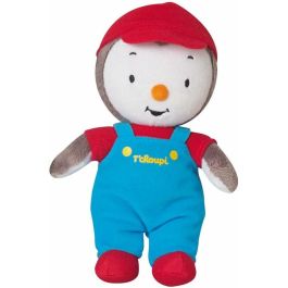 Fun House FUN3524550064833 Vajilla T'CHOUPI con 2 Platos Hondos Ø 16 cm, Caja de Aperitivos, Botella con Pajita y Peluche de 18 cm