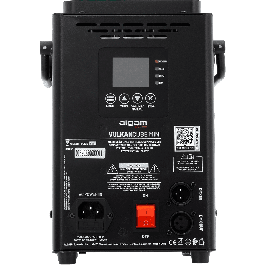 Algamlight Máquina de Humo Vertical LED 1200W, Fiestas y Eventos, Chorro 5m, Caudal 566m³/min, DMX, Depósito 1.2L