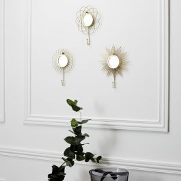 Colgador Decorativo Con Espejo Home Deco Factory Colgador Decorativo Con Espejo Home Deco Factory
