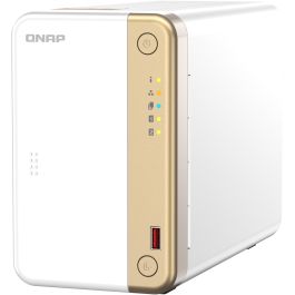 QNAP TS-262-4G NAS 2-Bay Intel Celeron Quad Core 4 GHz para Servidor o Almacenamiento en Red