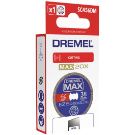 Dremel SC456DM Disco de Corte Alta Durabilidad para Metales EZ SpeedClic Ø38mm