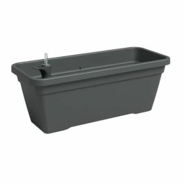 Jardinera - Plástico - Antracita - Rectangular - L77,9 x P24 x H22cm - ARTEVASI Precio: 32.49999984. SKU: B1K4M9E3NA