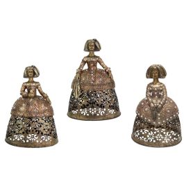 DKD Home Decor Figura de Resina Dorado 11.5 x 24 x 18 cm (3 Unidades) Decoración del Hogar Precio: 49.69000036. SKU: B18HVCNLWY