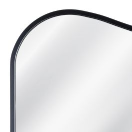 Espejo Negro Aluminio Decoración 80 X 2,80 X 180 cm