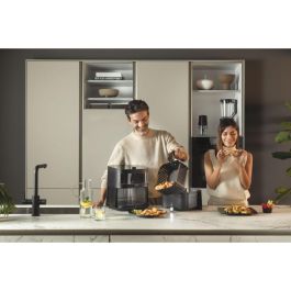 Haier HAF5TWA 011 Freidora de Aire Caliente I-Master Series 5 6.5 L 2000 W Negra - Multifunción 9 en 1, Ventana y Control Digital