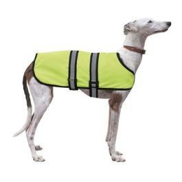Nayeco Chaqueta Capa Perro X-Trek Neón Impermeable 60 cm | Guata Térmica, Tela Rip Stop y Doble Banda Ajustable para Exterior