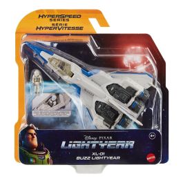 Mattel Nave Espacial Lightyear XL-01 con Figura de Personaje, Juguete de Vehículo de 15cm para +4 Años, Coleccionable, Detalles Idénticos a la Película