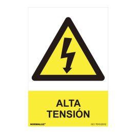 Normaluz Cartel Peligro Alta Tensión PVC 0.7mm 30x40cm Precio: 3.50000002. SKU: S7907002