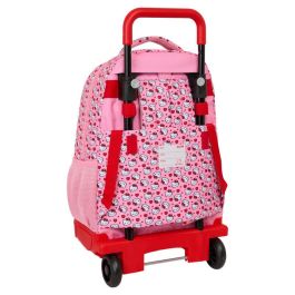 Safta Mochila Grande con Ruedas Compact Extraible Hello Kitty 33x45x22cm para Niños