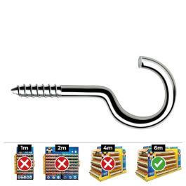 Celo Tornillería Hembrilla Roscada Abierta Ø4,5 x 70 mm Zincado Caja 250uds Referencia Din ha Precio: 25.69000005. SKU: S7909020