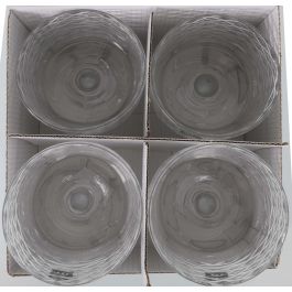 La Mediterranea Copa Auriss Viso 500 ml Vidrio de Calidad, Ø10x20 cm (16 Unidades)