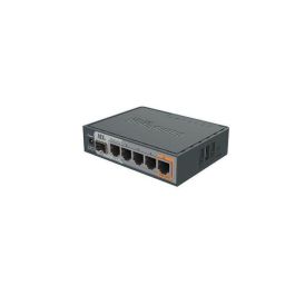 MikroTik 5x Gigabit Ethernet, SFP, Dual Core 880MHz CPU, 256MB RAM, USB, microSD, RouterOS L4, support for IPsec hardware encryption and The Dude server package MikroTik 5x Gigabit Ethernet, SFP, Dual Core 880MHz CPU, 256MB RAM, USB, microSD, RouterOS L4, support for IPsec hardware encryption and The Dude server package