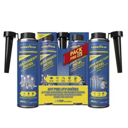 Goodyear Kit Pre-ITV Diesel ZGODA0007 con Limpia Inyectores y Aditivo para Combustible, Mejora Rendimiento y Reduce Emisiones