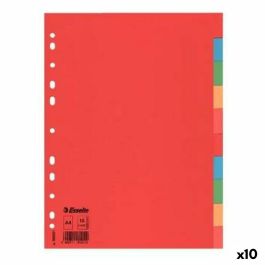 Separadores Esselte Multicolor Cartón (10 Unidades)