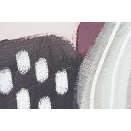 DKD Home Decor Cuadro Abstracto Multicolor Lienzo 63 x 93 x 4.5 cm (Set de 2 Unidades)