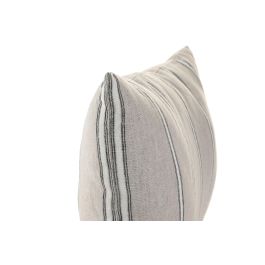 DKD Home Decor India lino 1c25 Cojin Tradicional Natural 40 x 60 cm (2 Unidades)