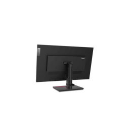 Lenovo T27q-20 ThinkVision Monitor 27" WQHD 2560x1440 IPS Sin Bordes NearEdgeless Óptimo Productividad Multitarea