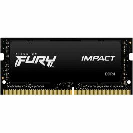 Kingston FURY Impact Módulo de Memoria RAM DDR4 16GB (2x8GB) 3200 MT/s SO-DIMM para Portátil Plug N Play Intel XMP AMD Ryzen 1.2V