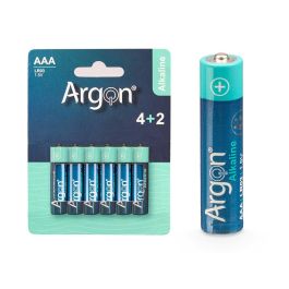 Pila Alkalina Argon Lr03 Aaa Pack 6 Argon 9X12CM (60 Unidades) Precio: 140.118. SKU: B1BS2Q978R