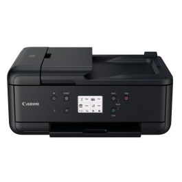 Canon TR7650 Impresora Multifunción 4 en 1 Inyección Color Wi-Fi ADF Dúplex Fax 5 Tintas Pantalla Táctil Oficina Hogar