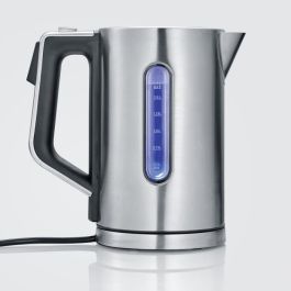 Hervidor SEVERIN WK3418 1,7 L con temperatura ajustable hasta 100 ° C, pasos de 5 ° C, pantalla LCD, sin bisfenol A, base 360 °, acero inoxidable Hervidor SEVERIN WK3418 1,7 L con temperatura ajustable hasta 100 ° C, pasos de 5 ° C, pantalla LCD, sin bisfenol A, base 360 °, acero inoxidable
