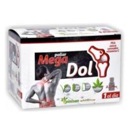 PINISAN Poliar Megadol 6 Viales – Soporte para Cartílagos y Huesos con PEA, Sauce y Vitamina C Precio: 16.5. SKU: B18XZW5MTN