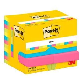Post-It Blocs Notas 653 grama Energetic Amarillo,Azul,Fusia,Verde Neón 38x51 -Pack 12- Precio: 10.69000031. SKU: B172NKN5ZN