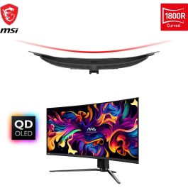 MSI MAG 341CQPDE Monitor Gaming Curvo 34.18" QD-OLED UWQHD 3440x1440 175Hz 0.03ms Negro