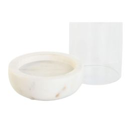 Portavela Chic DKD Home Decor Blanco 10 x 18 x 10 cm