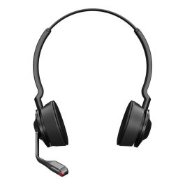 Jabra 55 SE Stereo Link400c UC Auriculares Diadema Binaural Inalámbricos para Oficina/Centro de Llamadas Negro