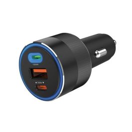 Sandberg Cargador de Coche Rápido 130W Total con Puerto USB-C Power Delivery 100W y USB Estándar para Smartphones y Tablets
