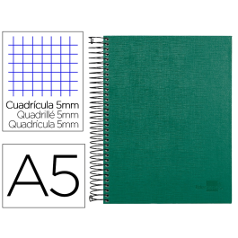 Liderpapel Cuaderno Espiral A5 Micro Papercoat Tapa Forrada 140 Hojas Cuadro 5mm Banda Verde Precio: 5.68999959. SKU: B1ALZ9TEH7