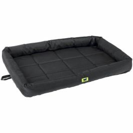Ferplast FER1711810967878 Colchón para perros TENDER TECH Negro 61x46x5 cm con Funda Desenfundable