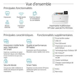 HP Impresoras Laser Color Pro M255Dw (7KW64A)