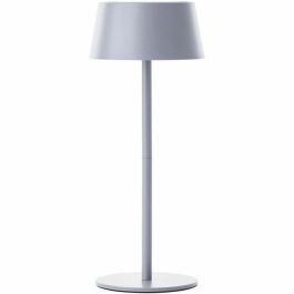 Lámpara de mesa para exterior - BRILLIANT - PICCO - LED y solar - Metal y plástico - 5 W - Gris esmerilado