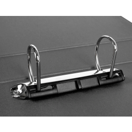 Liderpapel Módulo Archivador Folio 2 Anillas Mixtas 40mm Negro