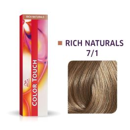 Color Touch, Sin amoníaco, Tinte de cabello semipermanente, 7/1 Medium Ash Blond, 60 ml Precio: 15.68999982. SKU: B1EVMVZV6C