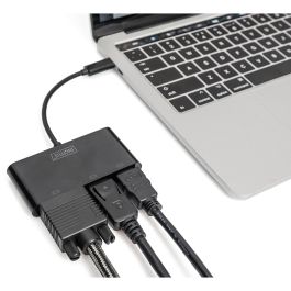 Digitus Adaptador Gráfico USB-C a Display Port/HDMI/VGA