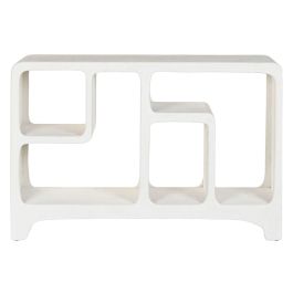 DKD Home Decor Consola Boho Scandi Resina/MDF Blanco 120x35x80 cm – Colección Feel and Touch Precio: 232.88999954. SKU: B158Z33QXW