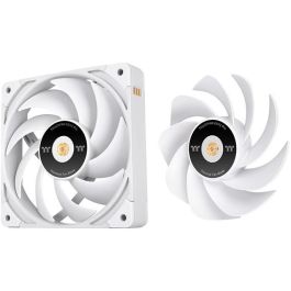 Thermaltake TOUGHFAN EX12 Pro Ventilador de PC 120mm Blanco - Swappable Edition - Pack de 3 unidades